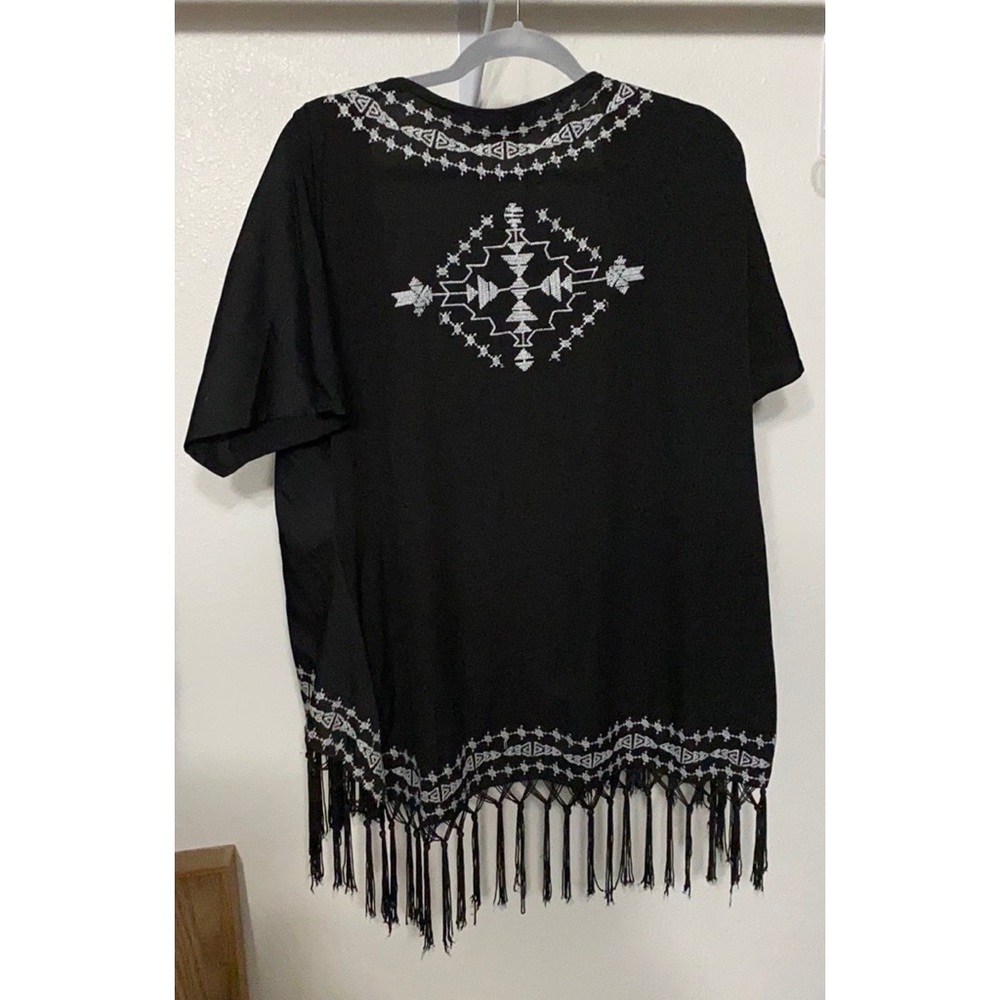 Black shawl/ cardigan